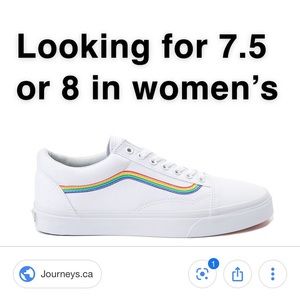 Looking for a pair of these rainbow vans